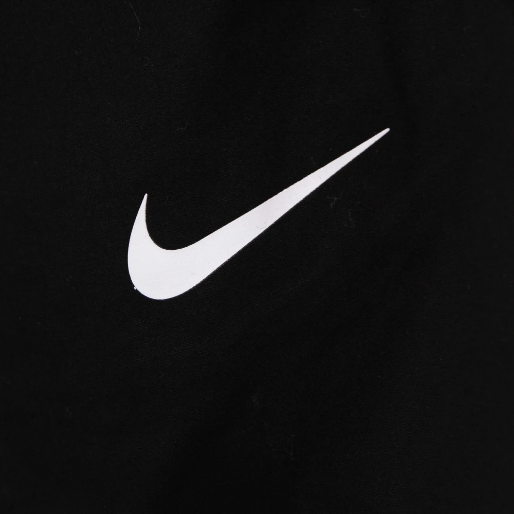 Nike Essential Woven HR Pant Zwart Wit Black Dames