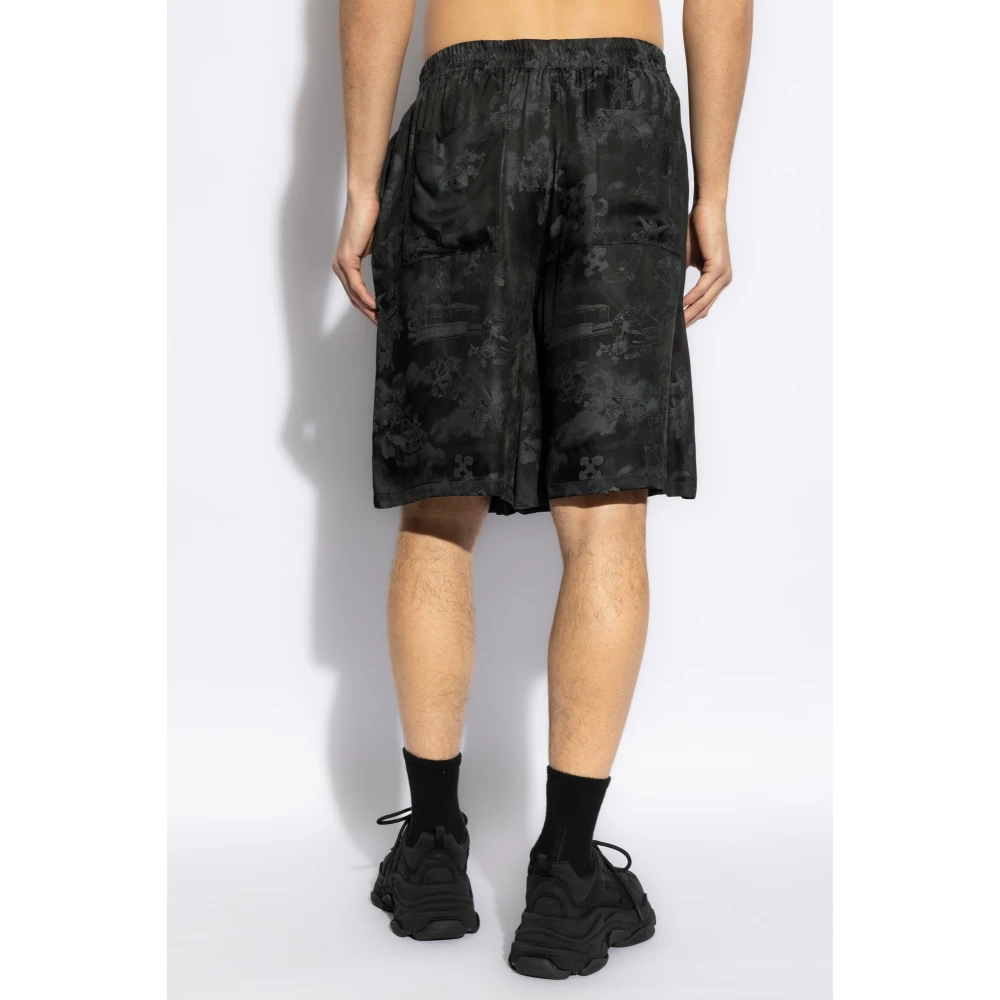 Off White Logo shots Black Heren