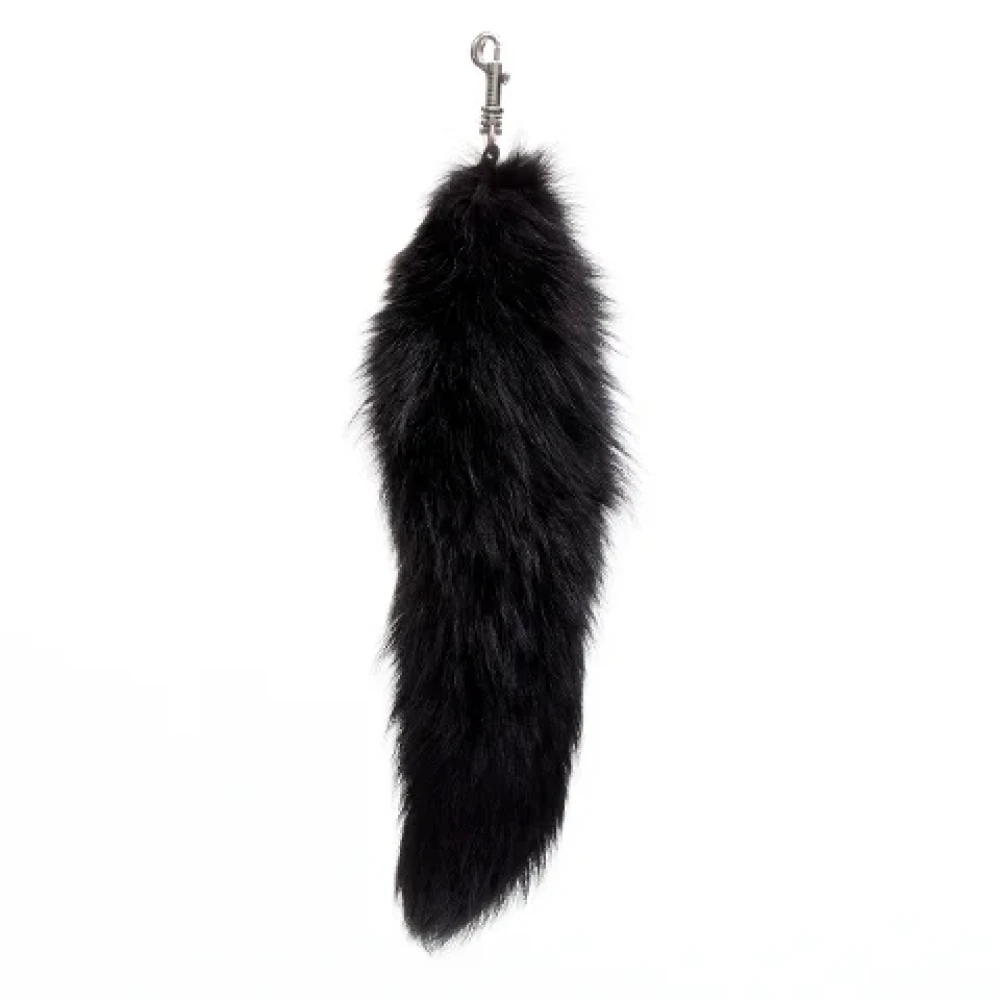 Celine Vintage Pre-owned Fur key-holders Black Dames