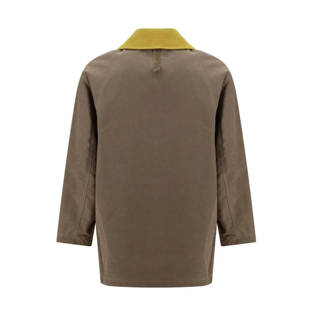 Fendi Utility jack met afneembare kraag Beige Heren