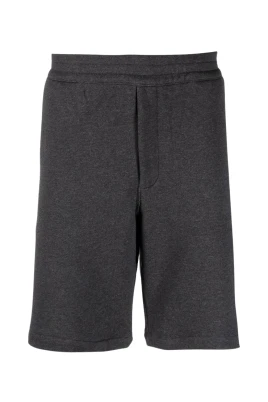 Mörkgrå Selvedge Tape Casual Shorts