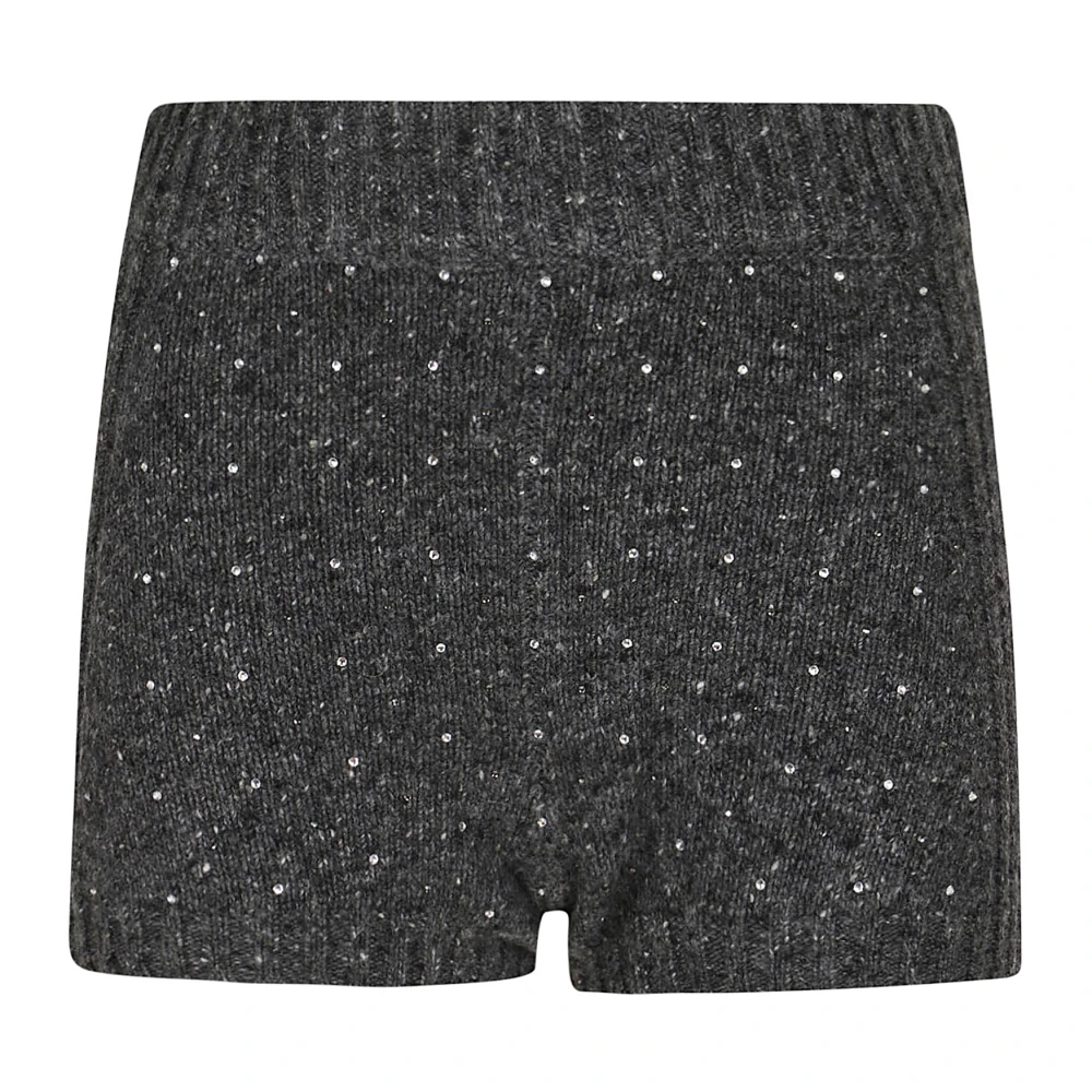 Pinko Grijze Wol Kasjmier Broek Gray Dames