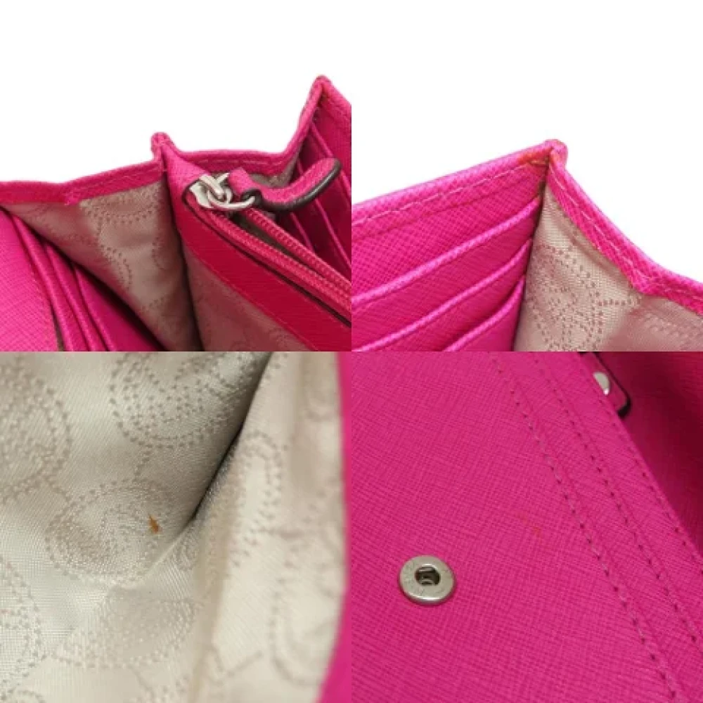 Michael Kors Pre-owned Plastic wallets Pink Dames