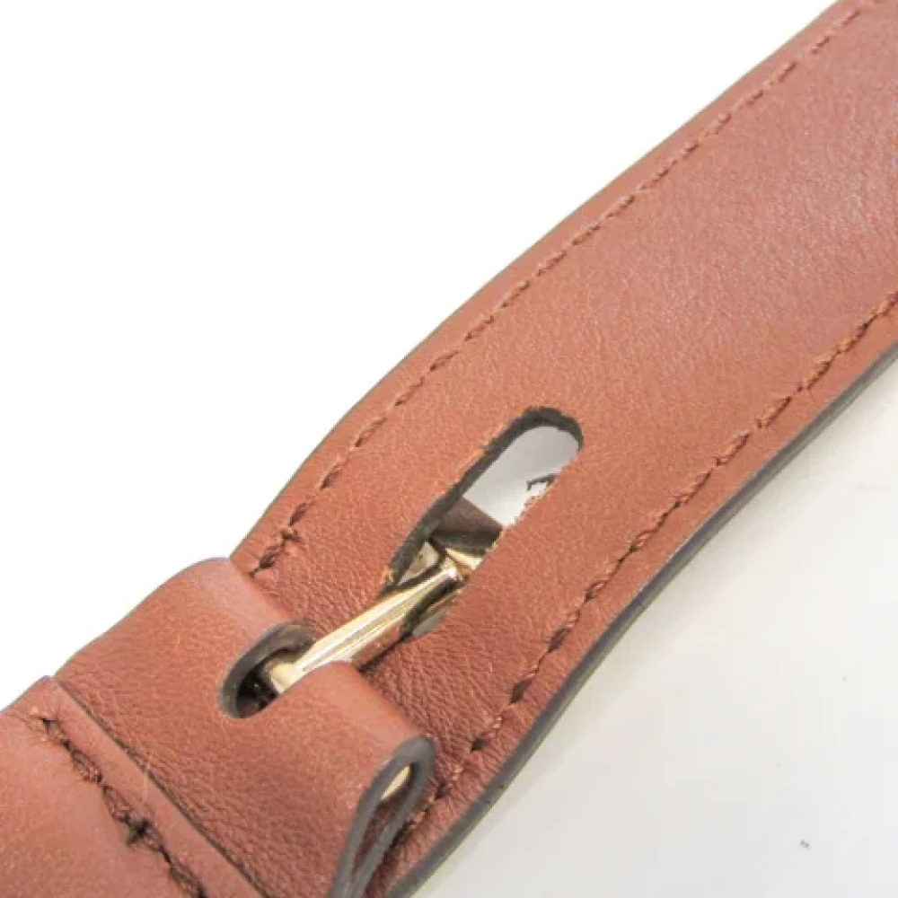 Anya Hindmarch Pre-owned Leather shoulder-bags Brown Dames