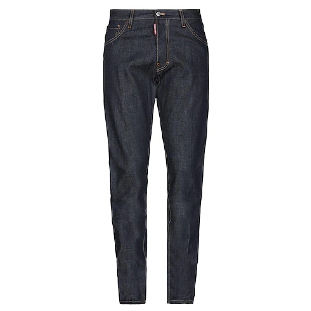 Dsquared2 Blue Straight Fit Jeans, Male, S, Mercury Jeans