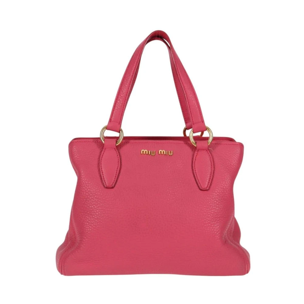 Pre-owned > Pre-owned Bags > Pre-owned Tote Bags - - Miu Miu Pre-owned - Modalova