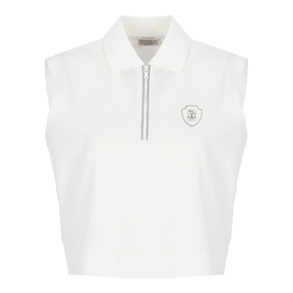 Tops > Sleeveless Tops - - Brunello Cucinelli - Modalova