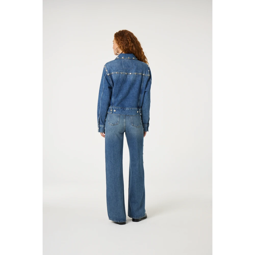 Fabienne Chapot Lexie Denim Jacket Blue Dames