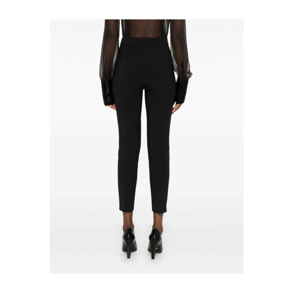 Elisabetta Franchi Nero Broek Aw24 Damesmode Black Dames