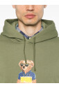 pull-vert-avec-impression-polo-bear