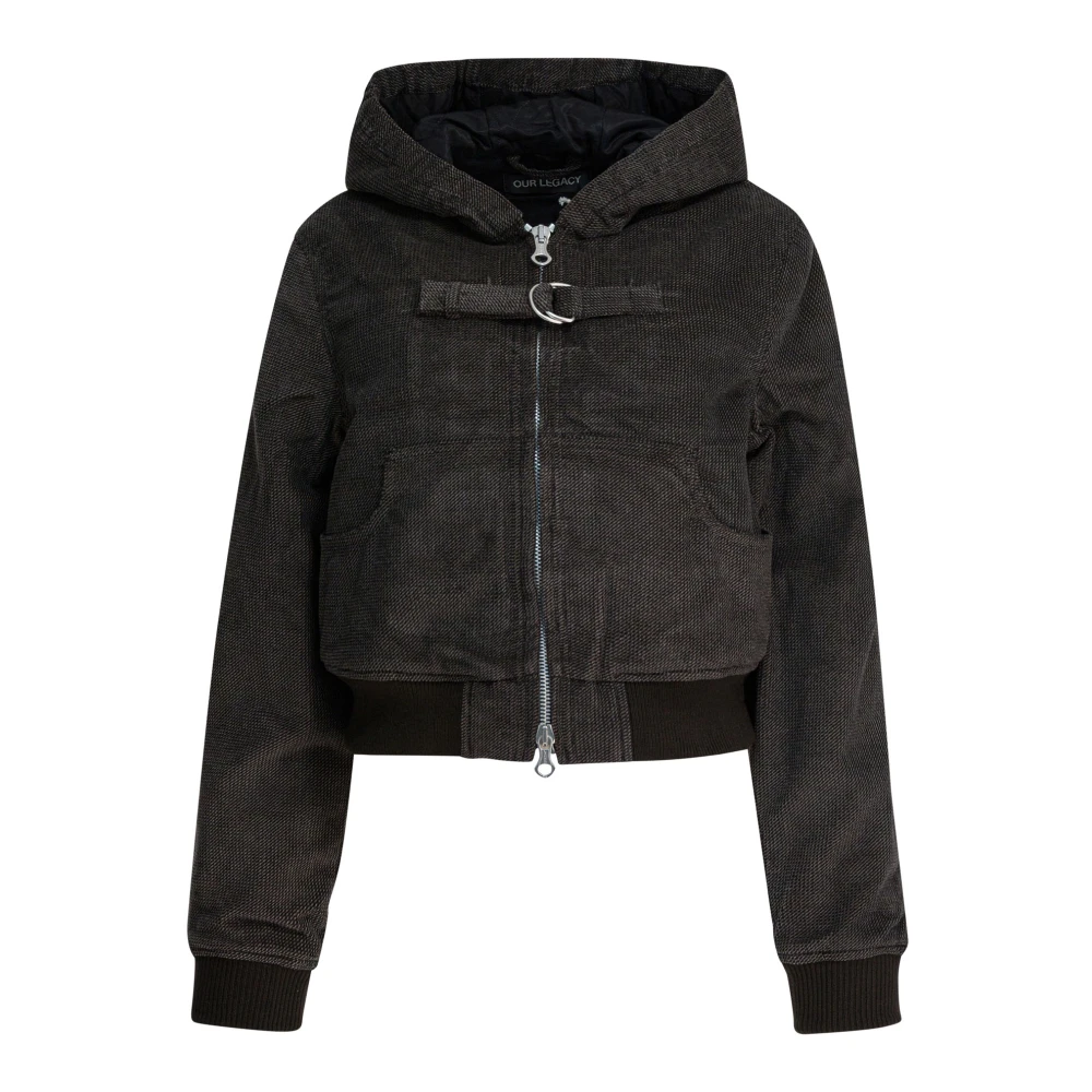 Our Legacy Women's Brown Coast Jacket - Bomber Jackets - M - Jackets