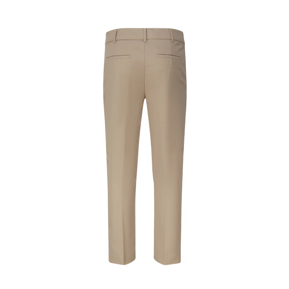 SPORTMAX Cropped Trousers Beige Dames