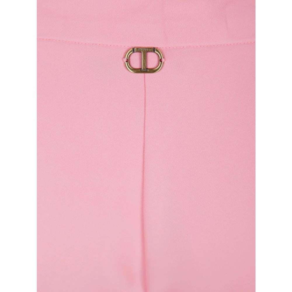 Twinset Stijlvolle Broek Set Pink Dames