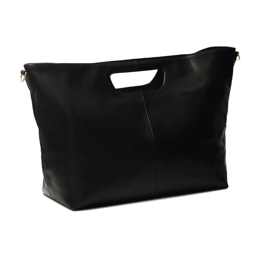 Kazar Grote leren handtas met etui Black Dames