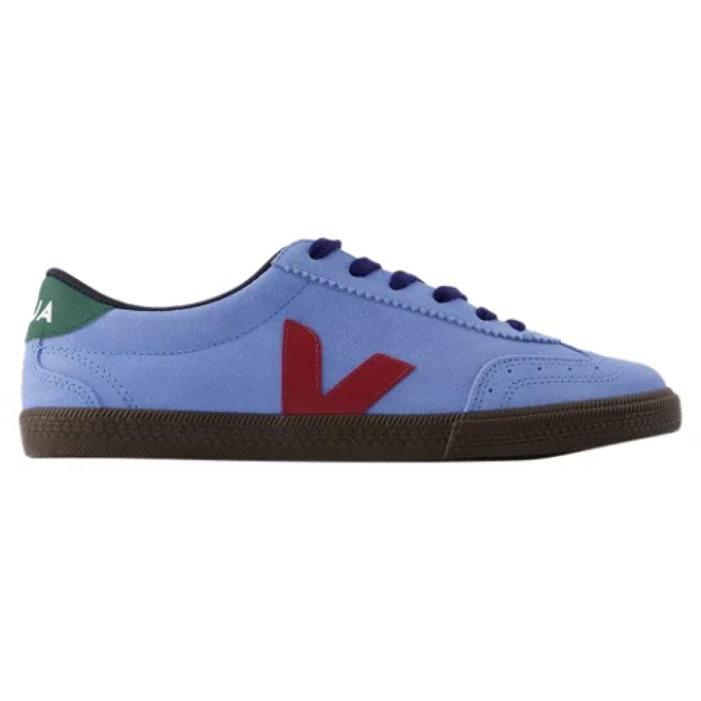 Veja Laeder sneakers Blue, Dam