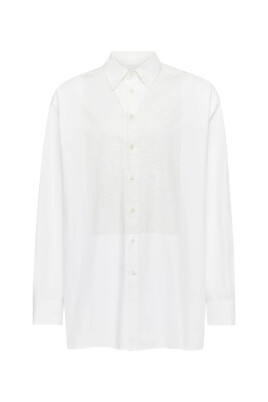 chemise-blanche-a-panneau-en-dentelle