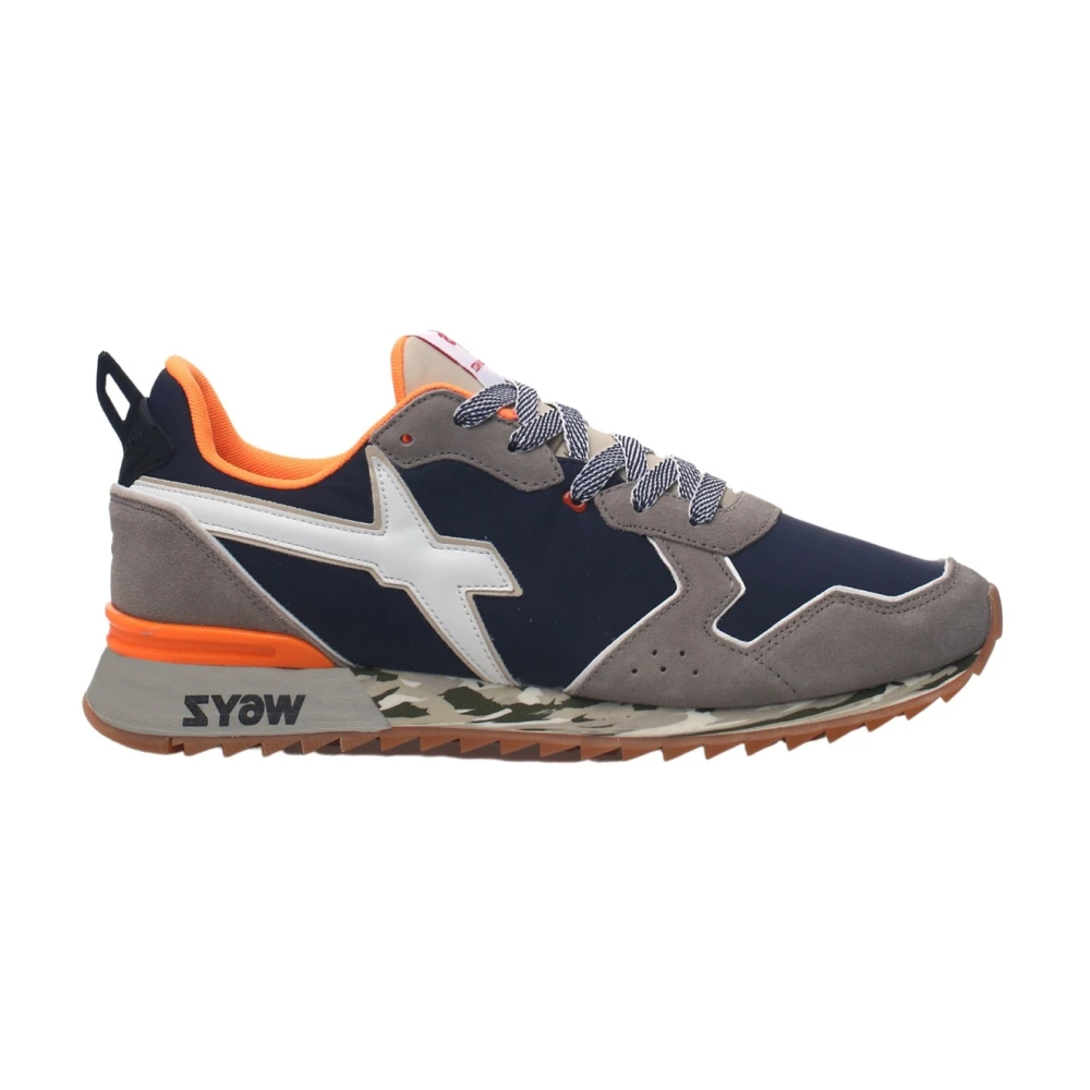 W6Yz Blauwe Jet Sneaker Urban Chic Heren Schoenen Veelkleurig Multicolor