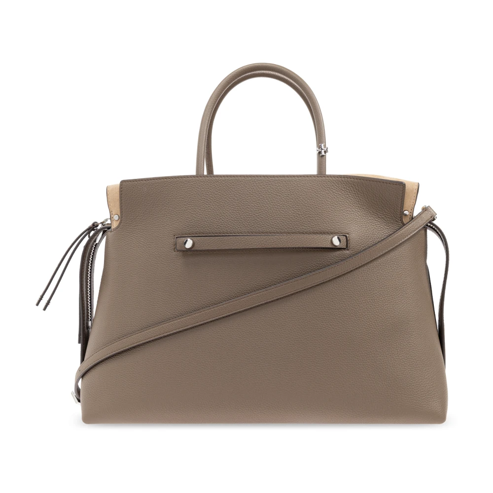 TORY BURCH Tas Mercer type Shopper Brown Dames