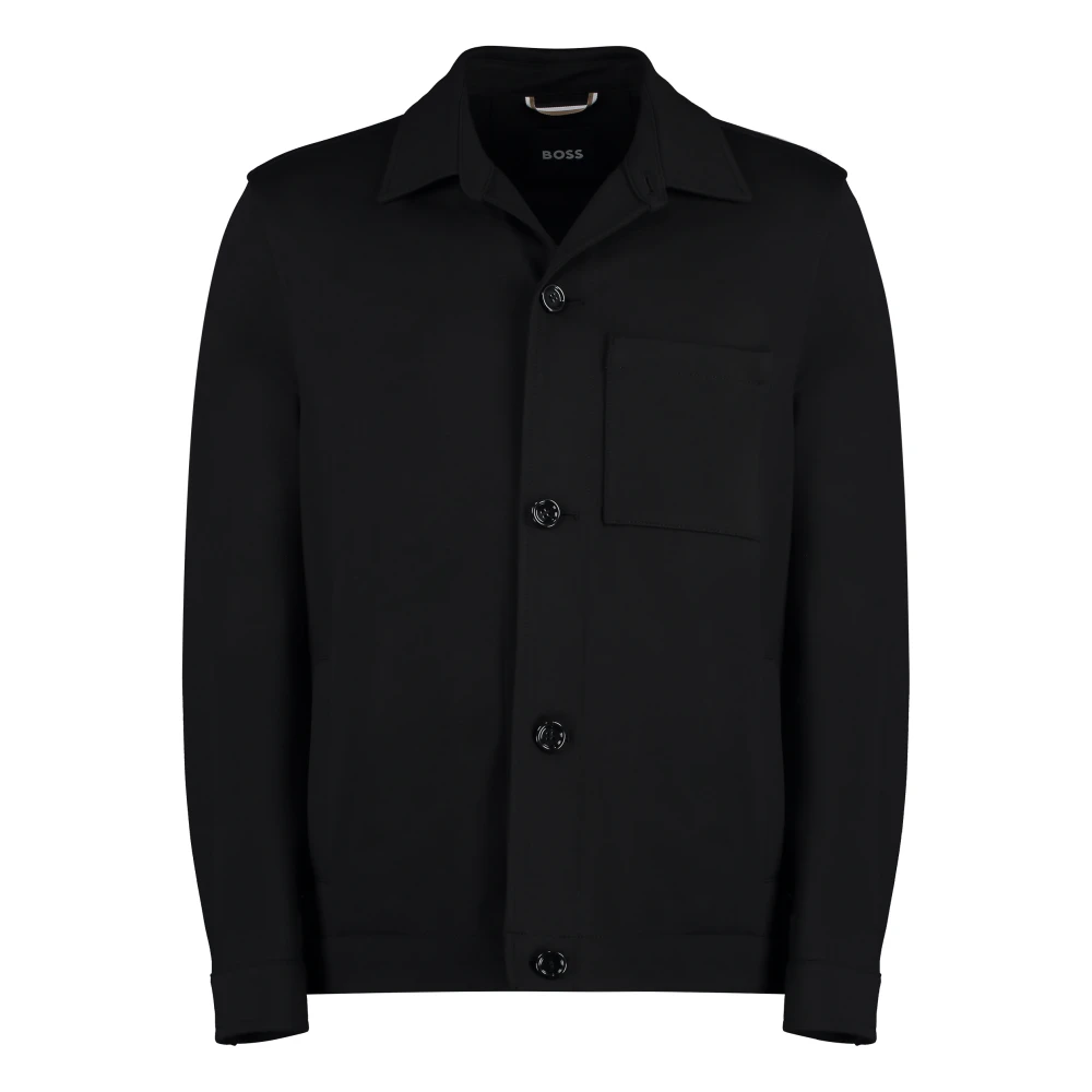 Hugo Boss Blouses & Shirts Black Heren