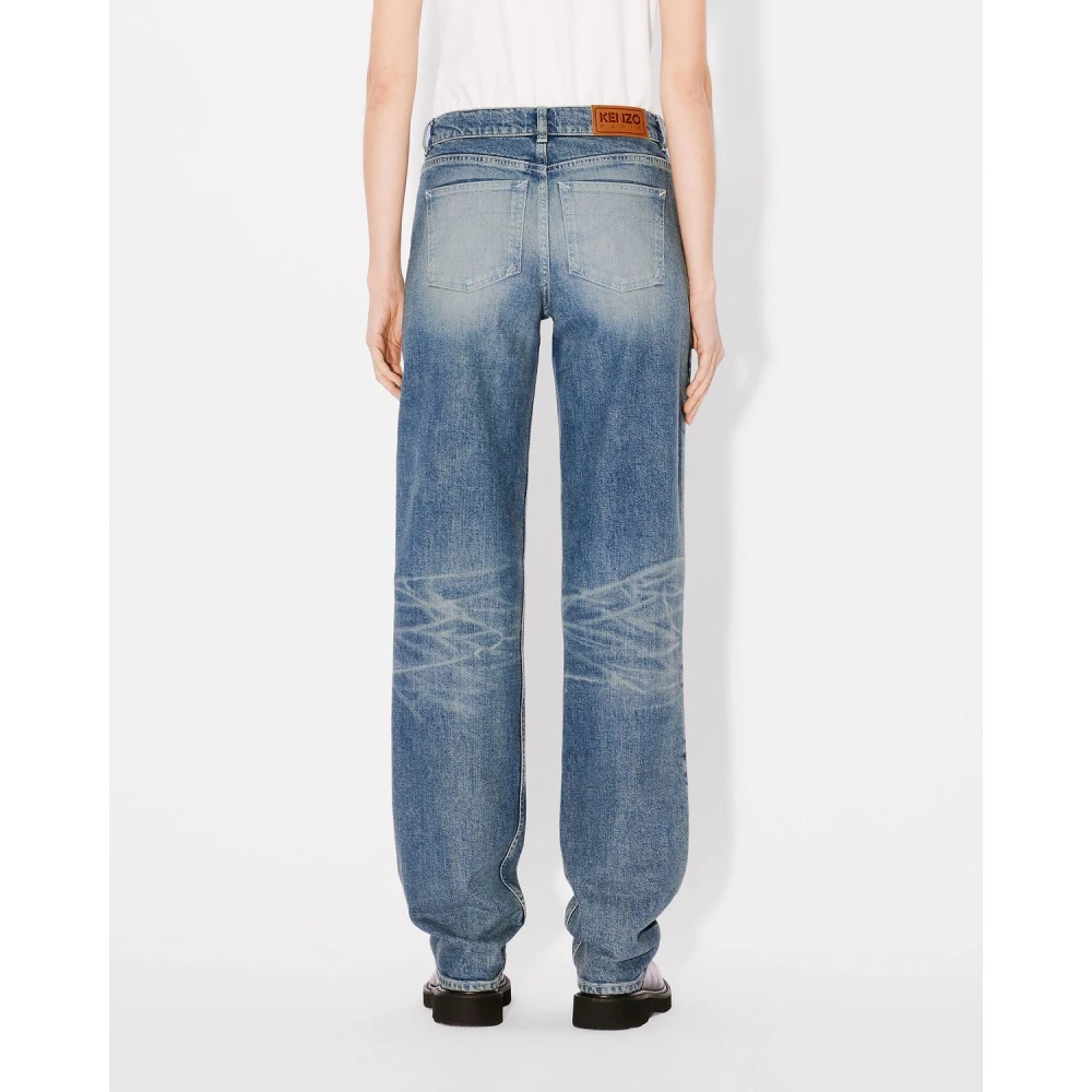 Kenzo Stijlvolle broek voor mannen Blue Dames