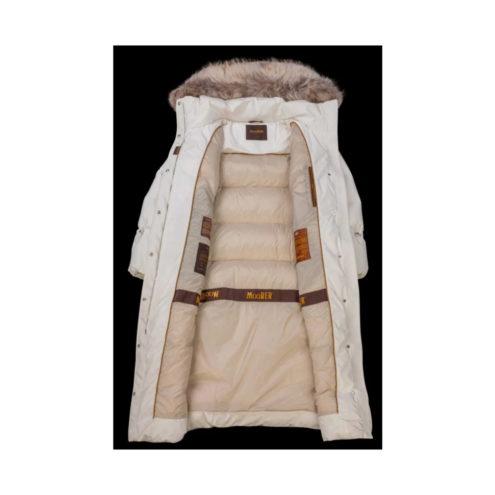 Moorer Bontjas Array Groot White Dames