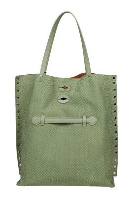 Amoretto M Läder Tote Bag