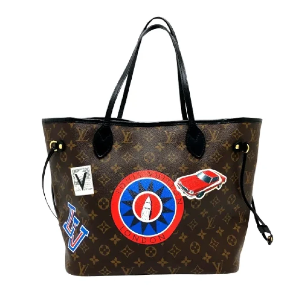 Louis Vuitton Vintage Pre-owned Canvas shoulder-bags Brown Dames