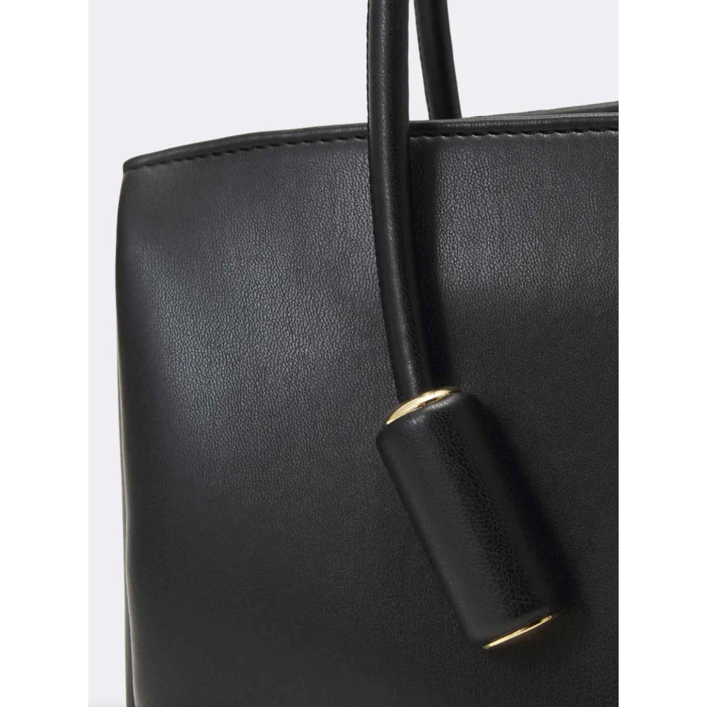 THEMOIRè Zwart Vegan Stof Leila Stijl Black Dames