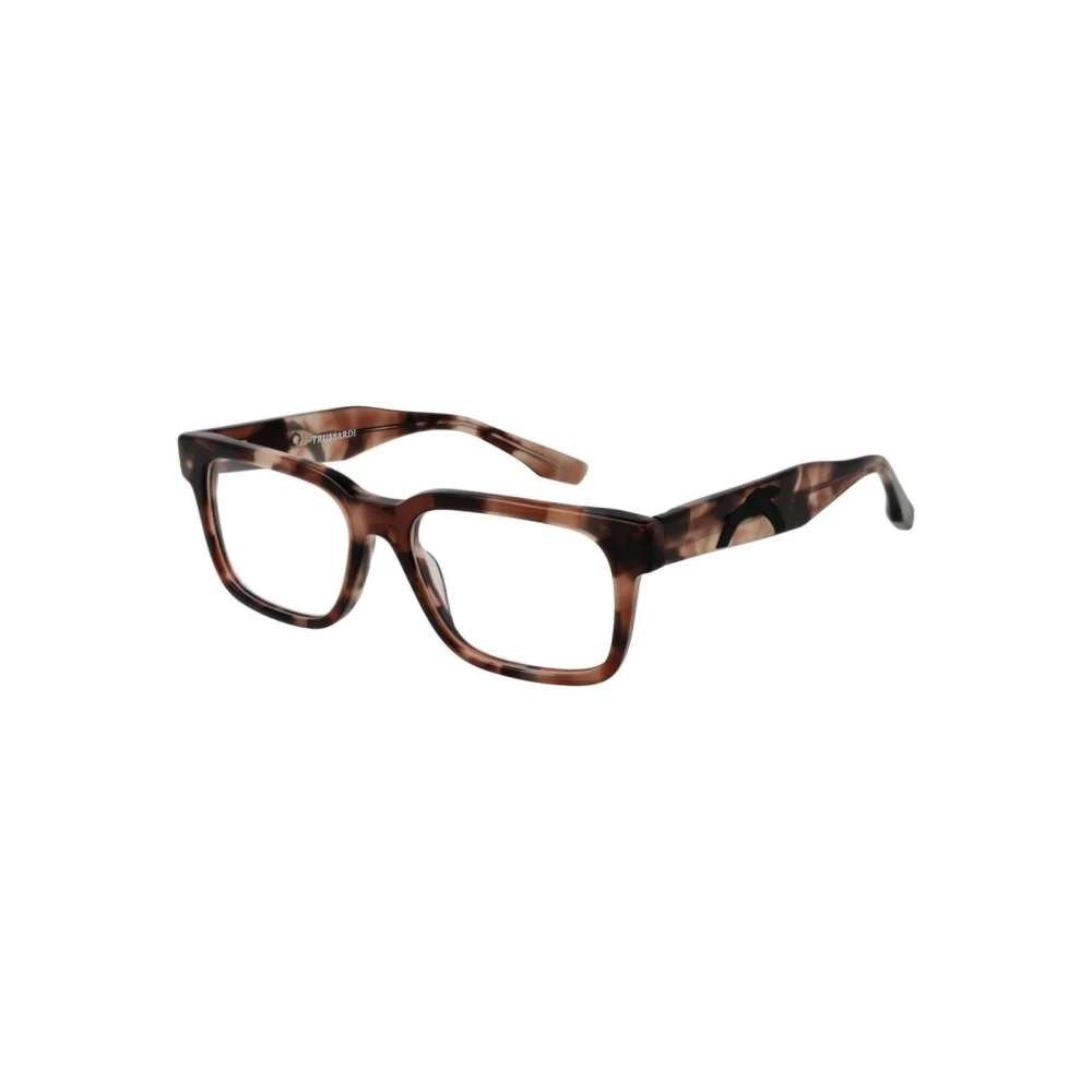 Trussardi Brown Acetate Glasses (Frames) - Image 3