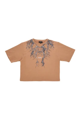 Lightning Crop Tee