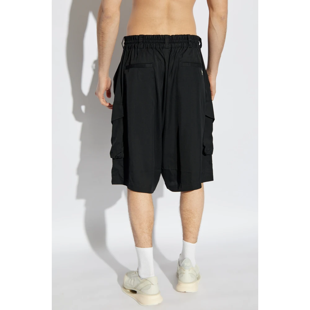 Y-3 Cargoshorts Black Heren