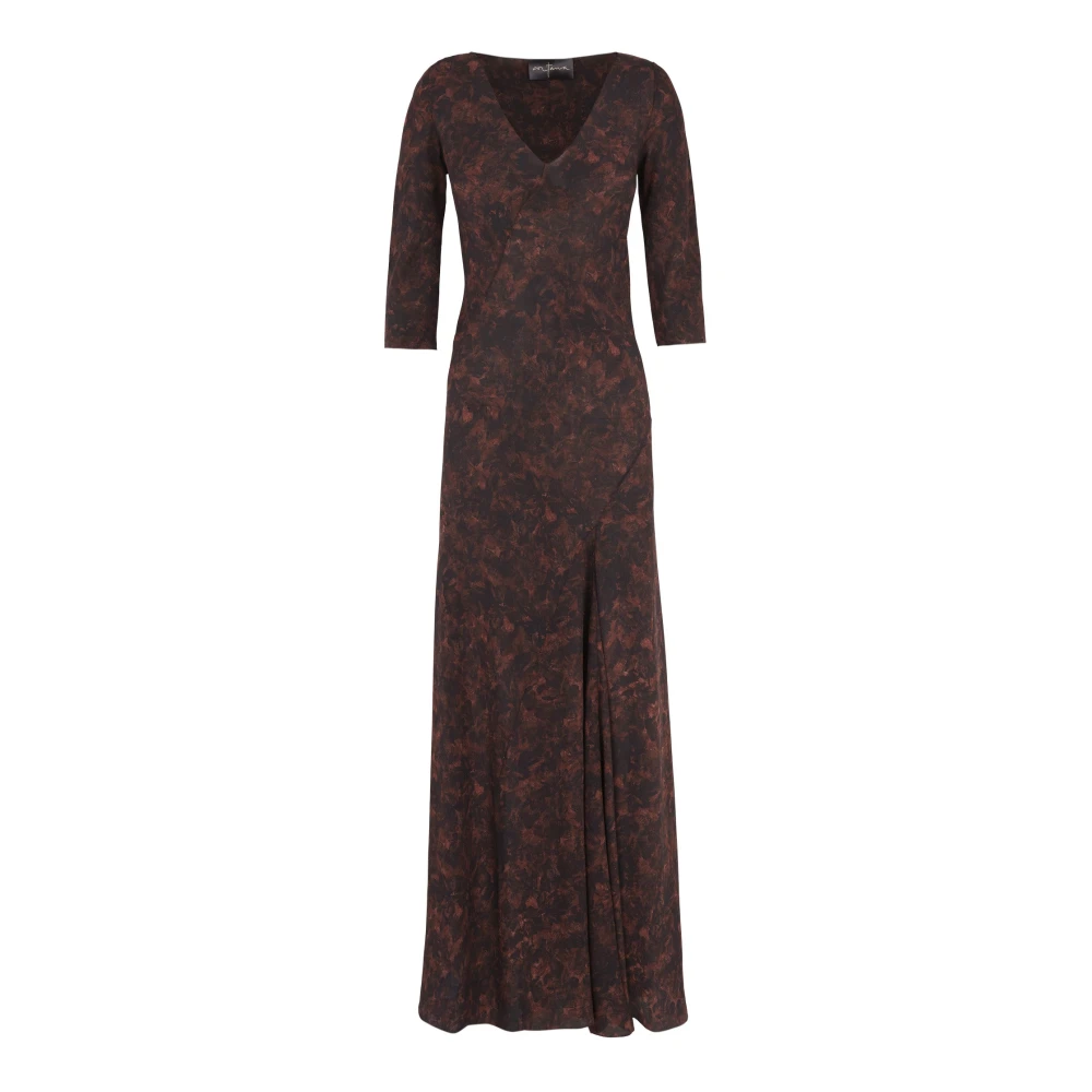 Cortana Zijden Mata Print Jurk Multicolor Dames