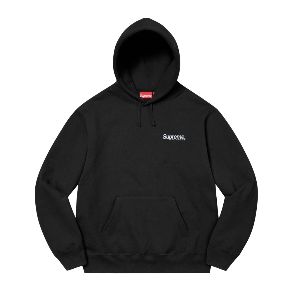 Supreme Beperkte Oplage Zwarte Hoodie Fleece Black Heren