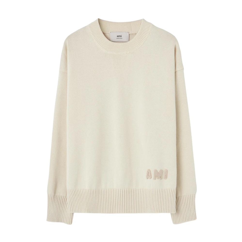 Knitwear > Round-neck Knitwear - - Ami Paris - Modalova