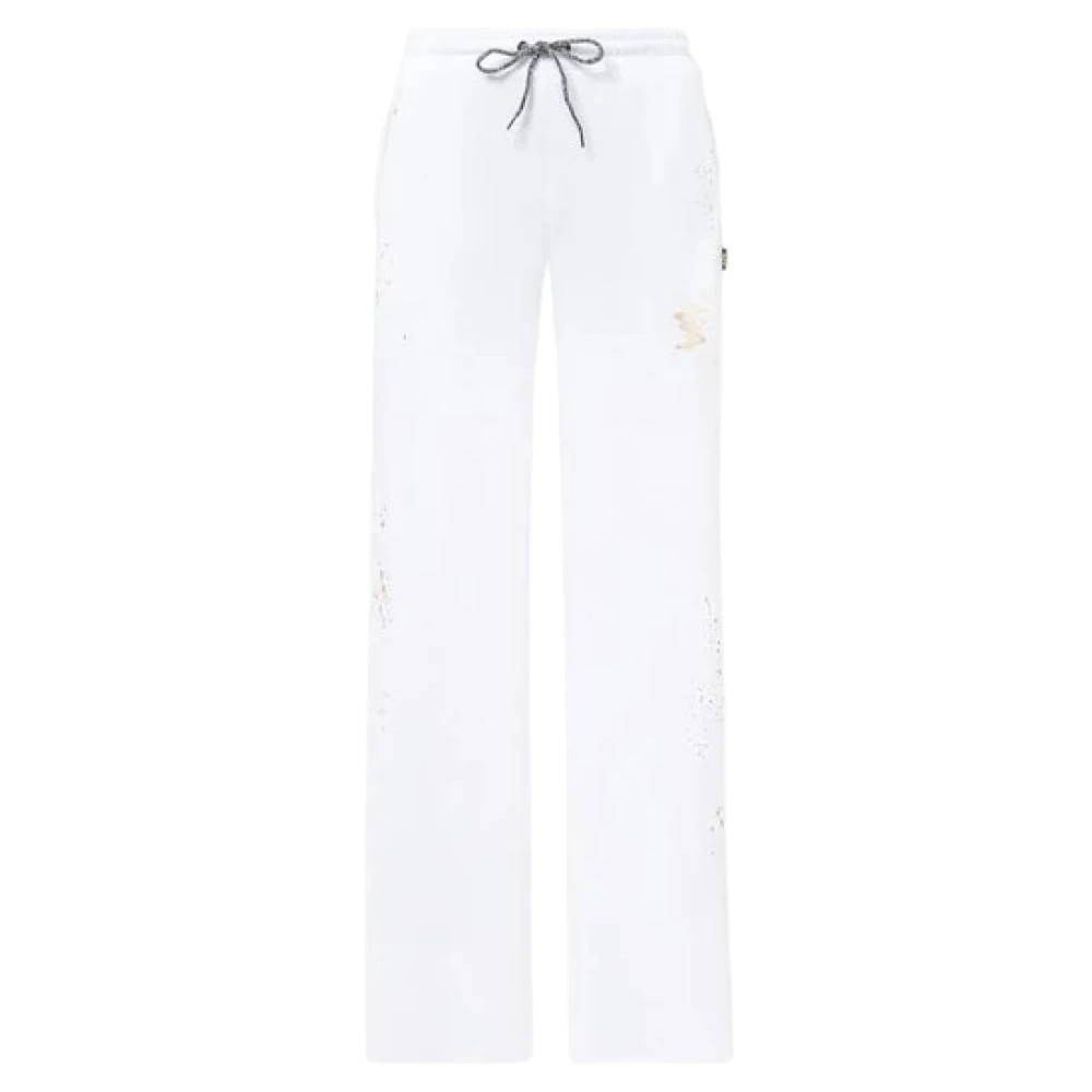 Twinset Bianco Ss24 Broek Limited Edition White Dames