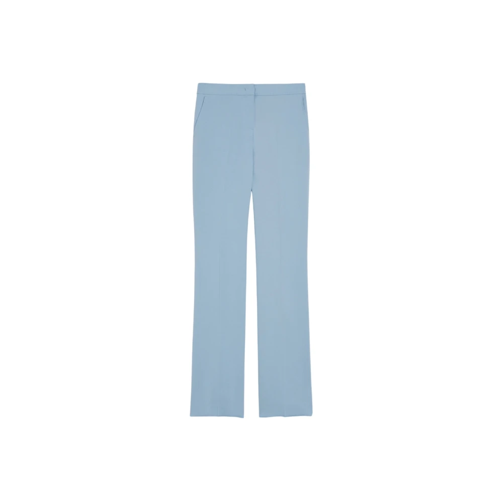 Pennyblack Damen Blau Elenia Flare Baumwollhose