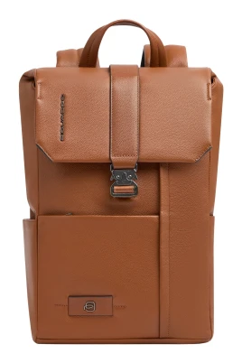 Russel Läder Laptopryggsäck