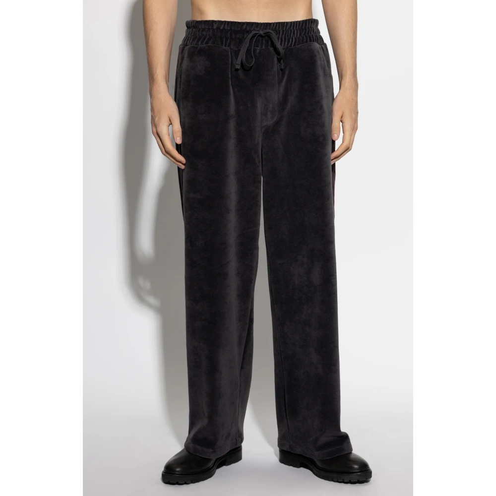 AllSaints Draven Broek met Zijstrepen Gray Heren