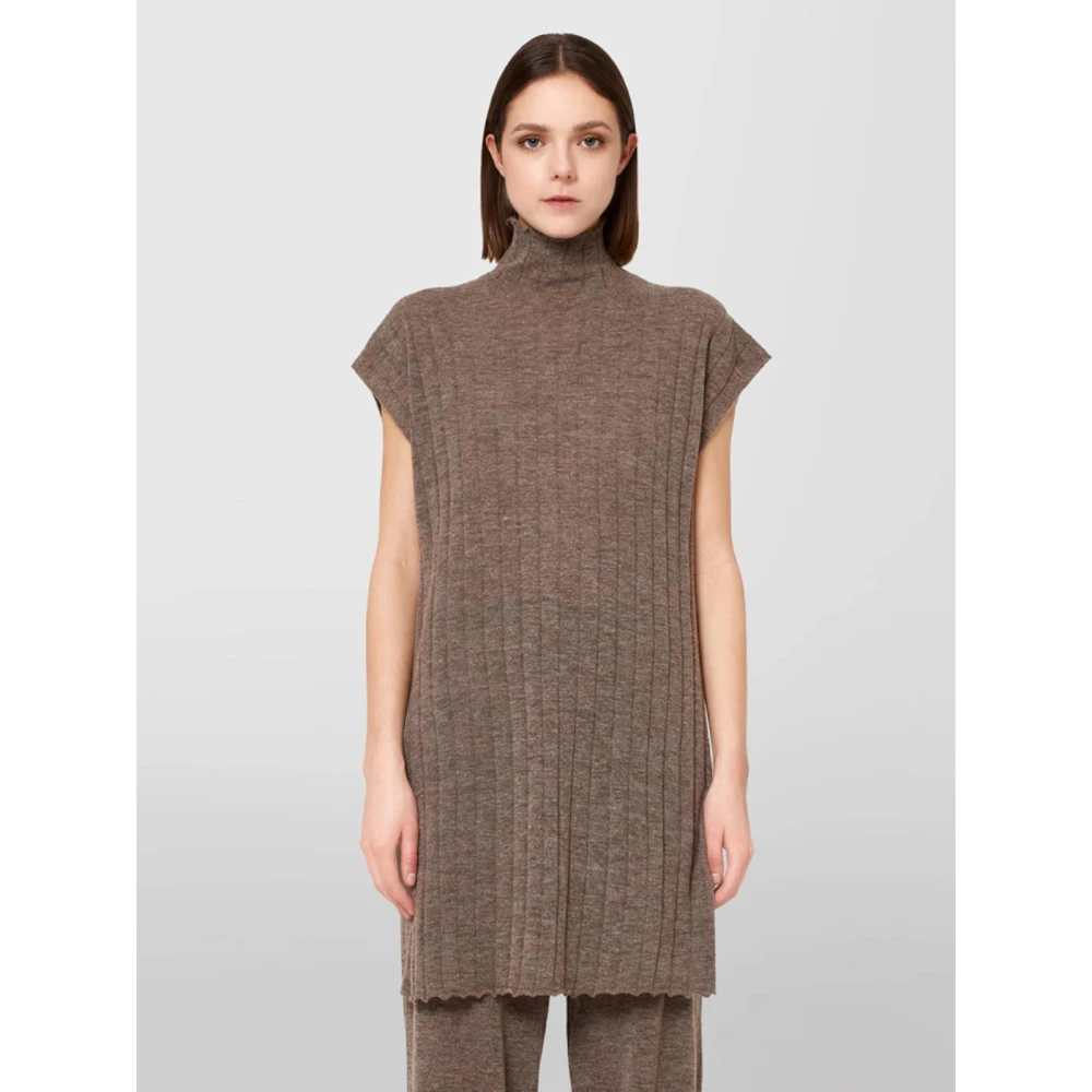 Alpha Studio Lange Vest Gray Dames