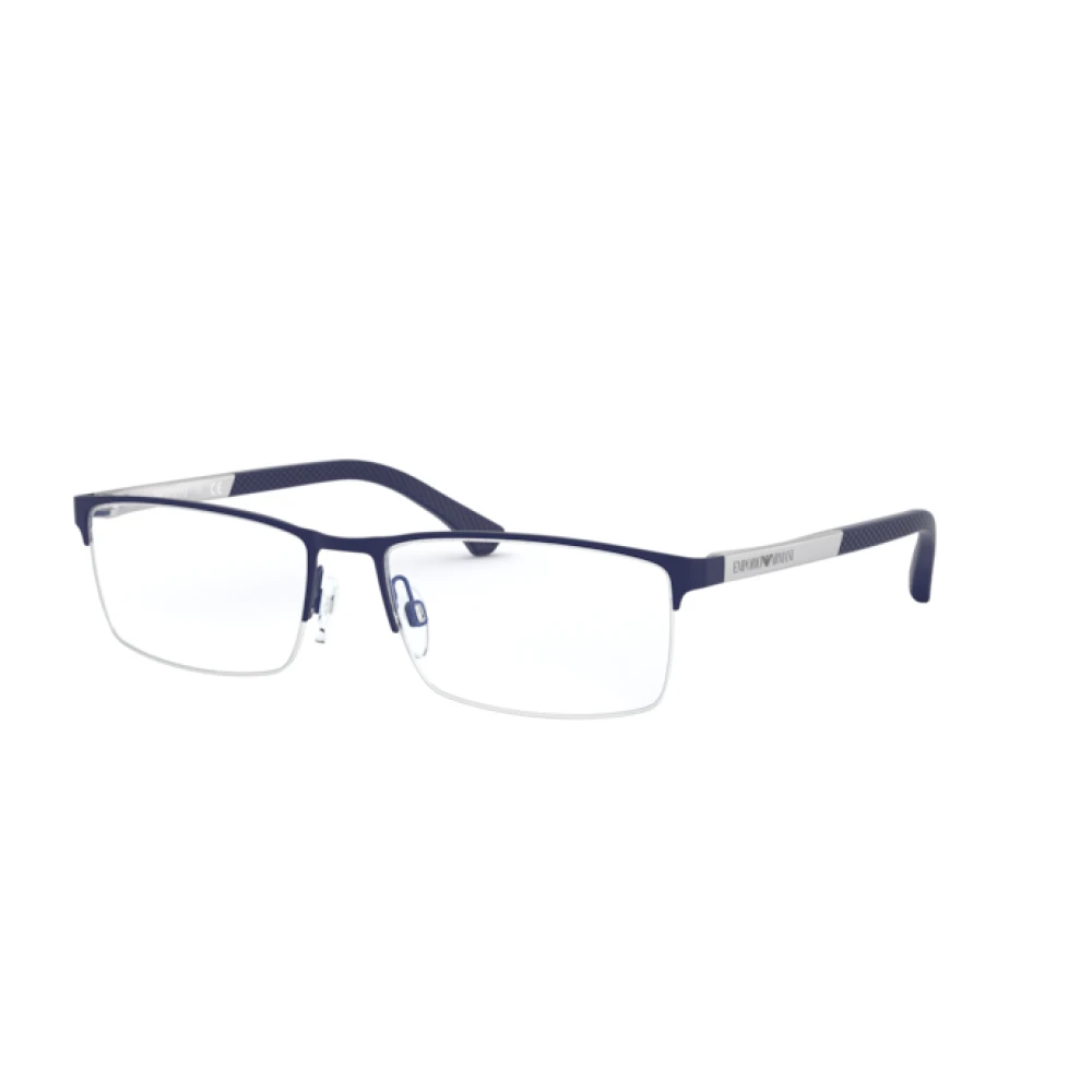 Emporio Armani Blue Optical Frame - Male - Glasses - 55 Mm - Accessories