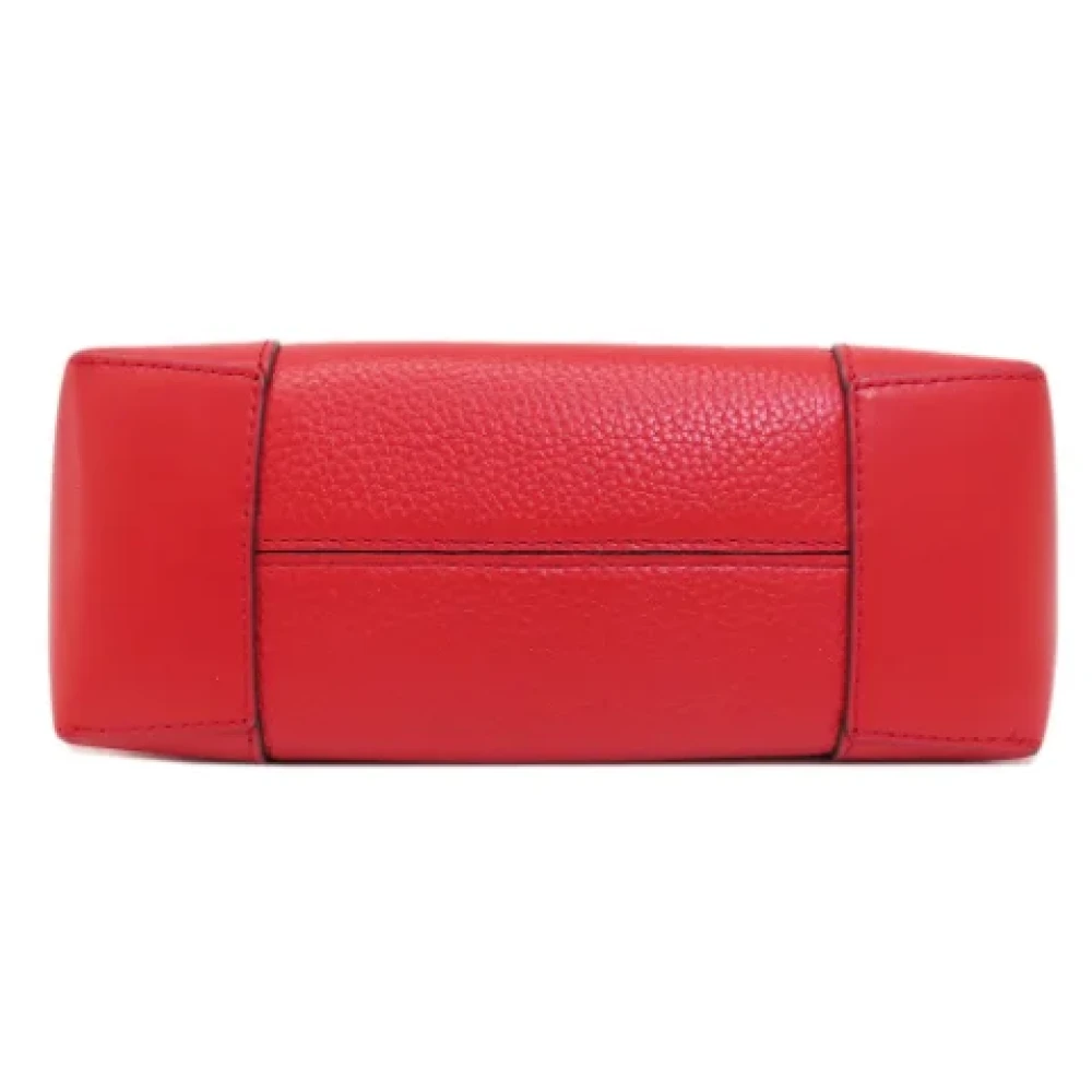 Michael Kors Pre-owned Leather shoulder-bags Red Dames