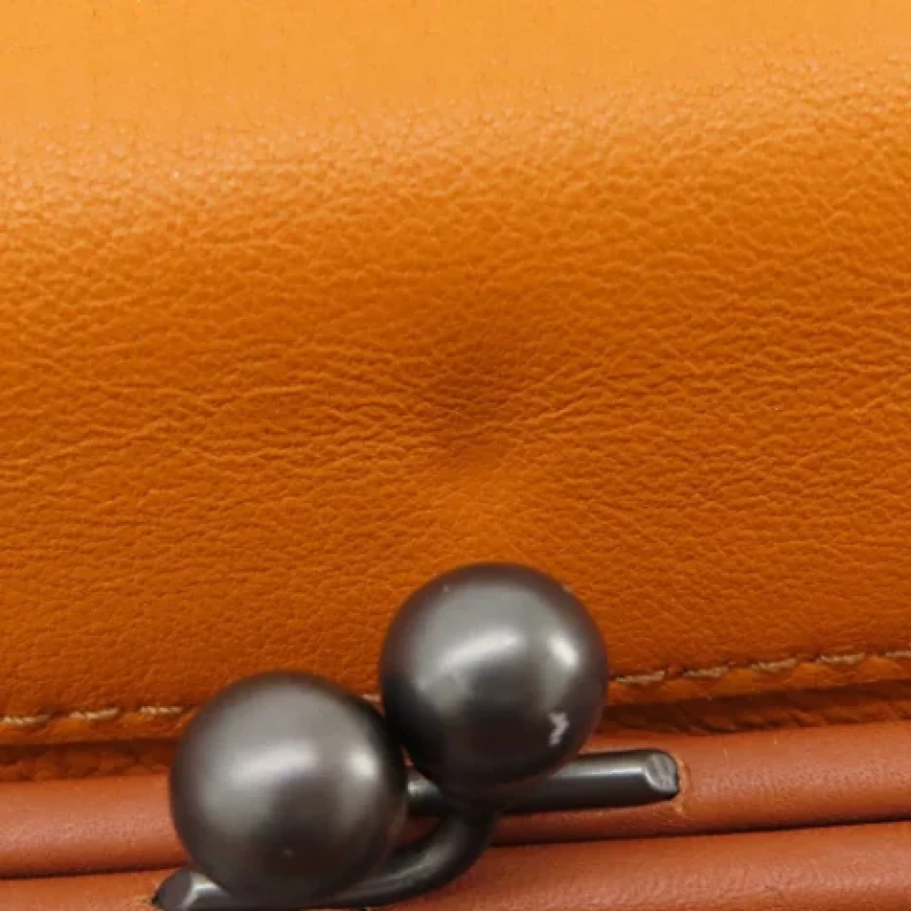 Coach Pre-owned Leather shoulder-bags Brown Dames