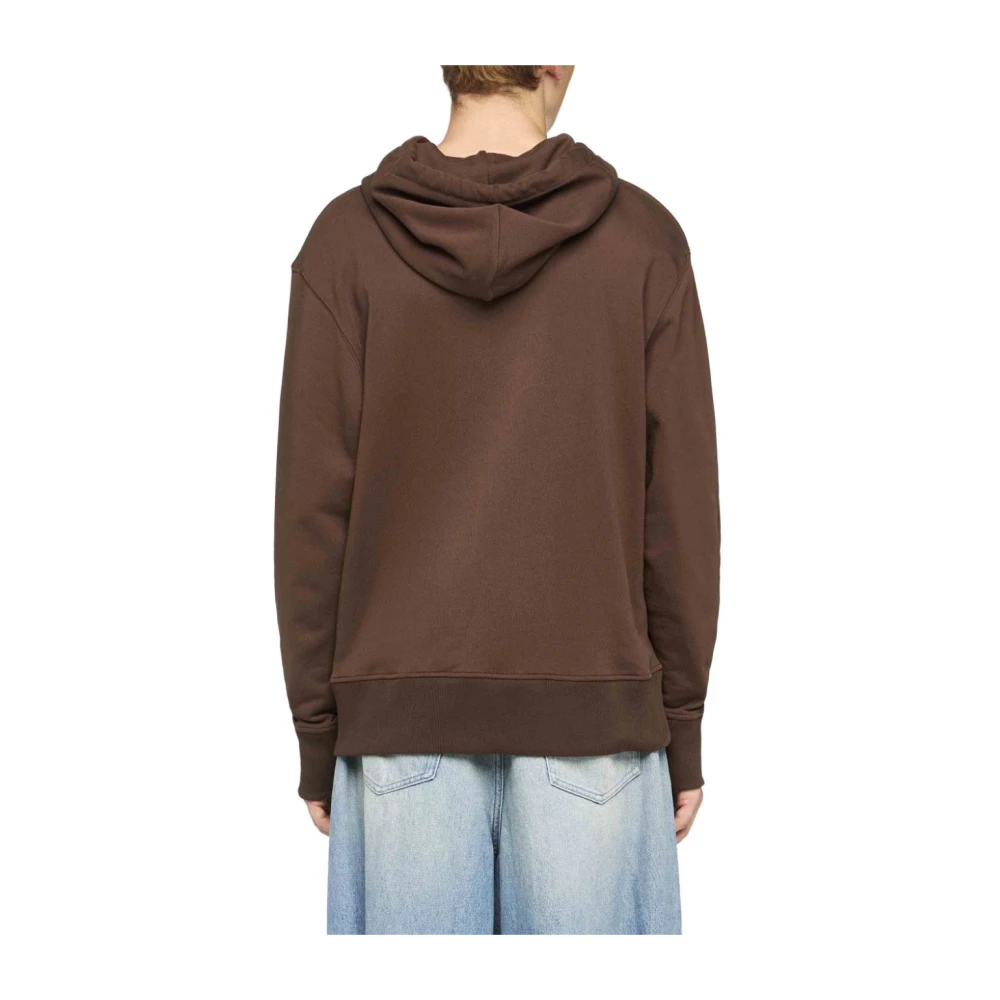JW Anderson Bruine Sweater Casual Stijl Mannen Brown Heren