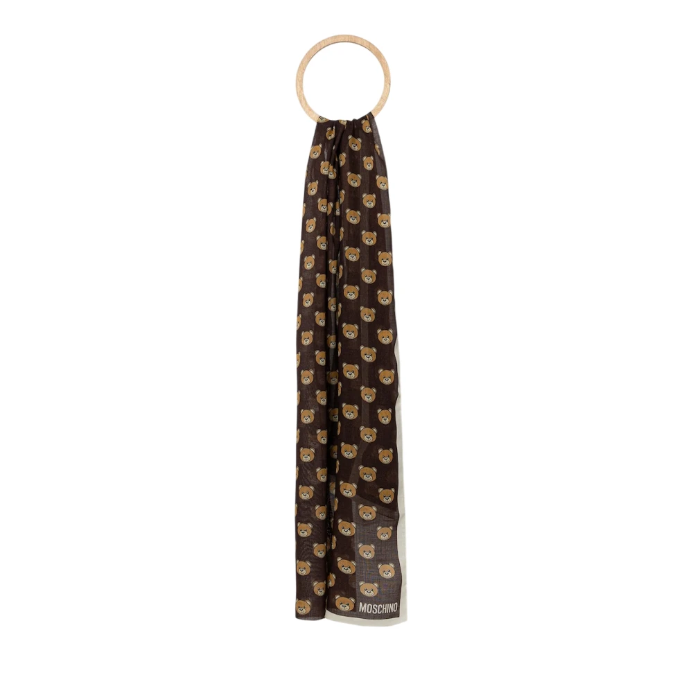 Moschino Multicolor Winter Scarves, Female, One Size, Winter Scarves