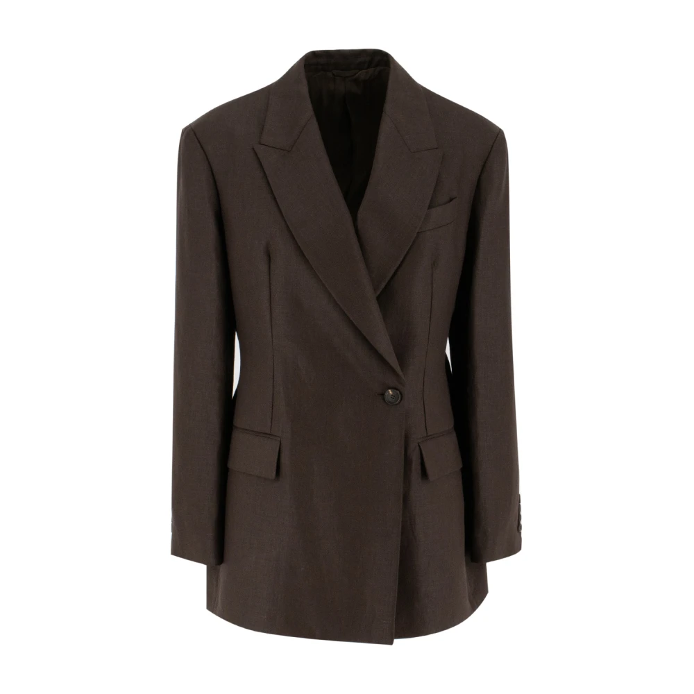 Jackets > Blazers - - Brunello Cucinelli - Modalova