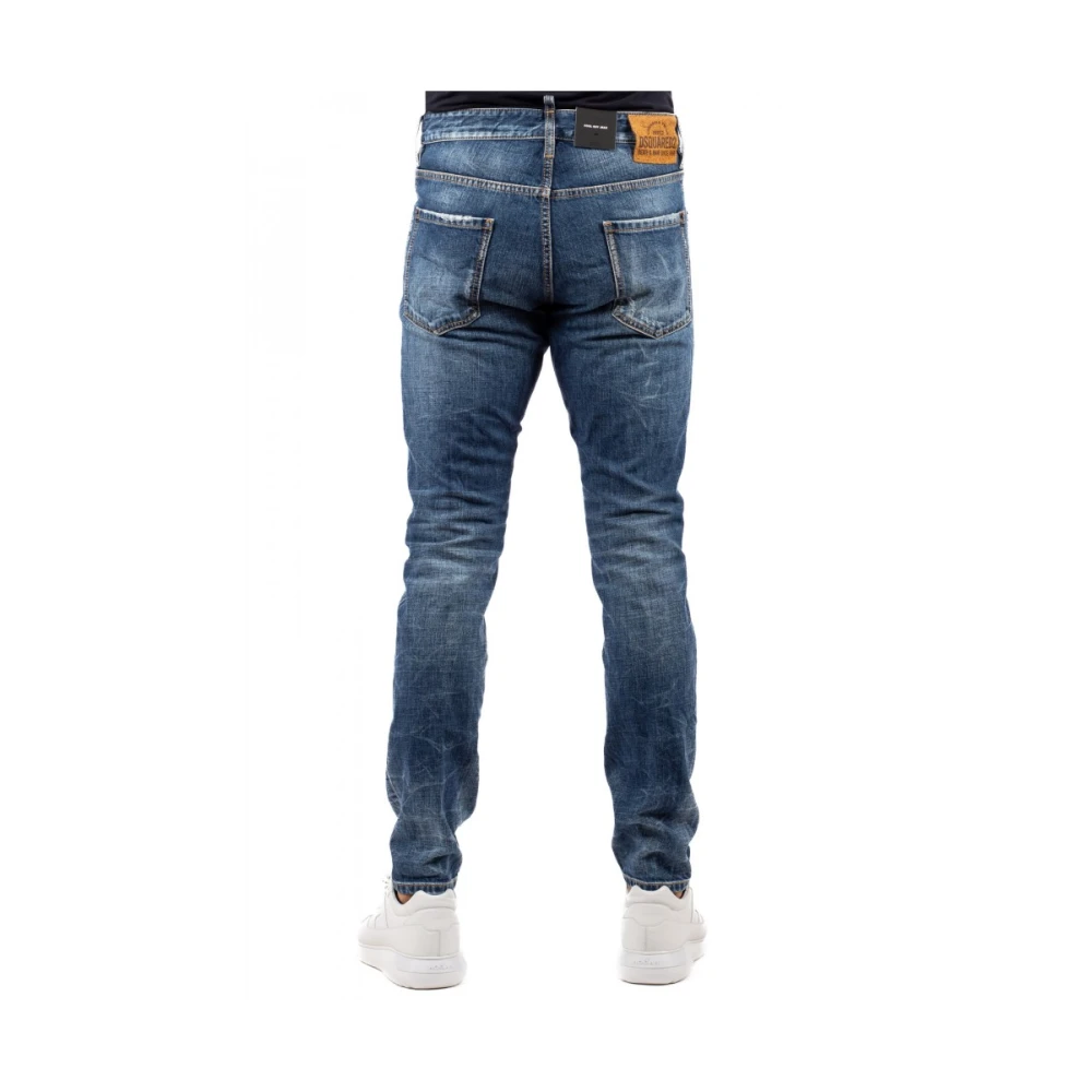 Dsquared2 Heren Jeans Blue Heren