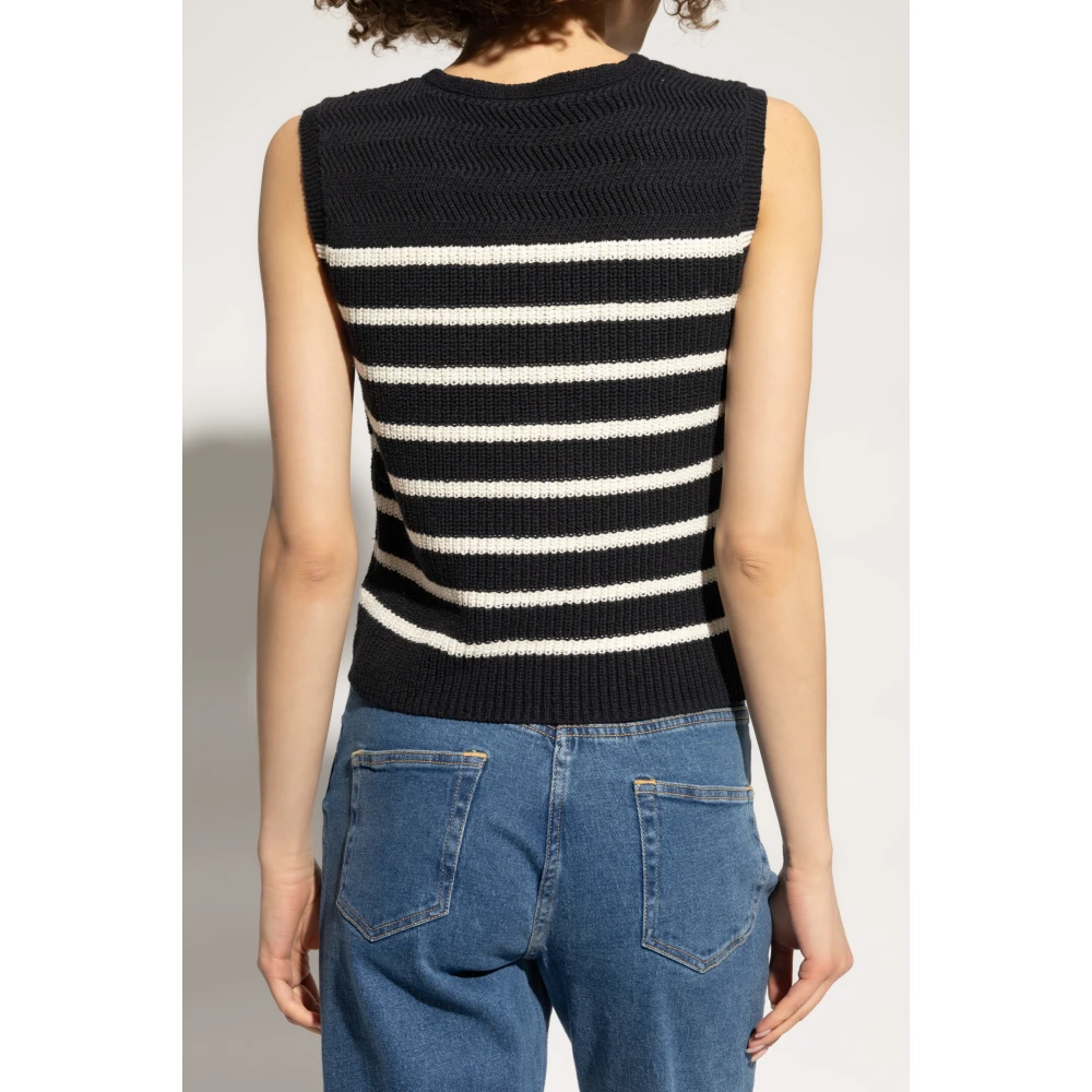 Rag & Bone Vest Jen Black Dames