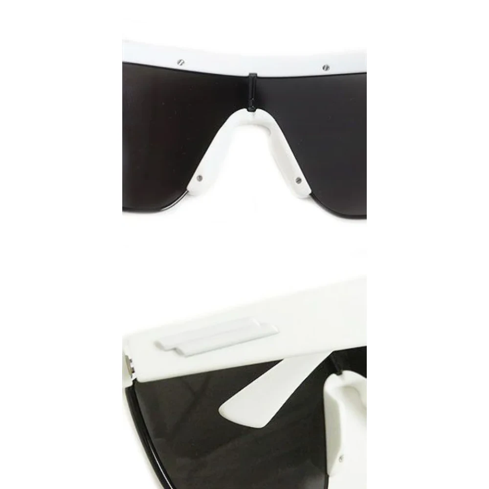 Bottega Veneta Vintage Pre-owned Fabric sunglasses White Dames