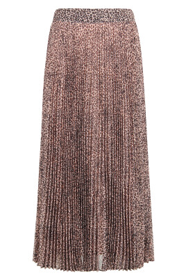 jupe-longue-leopard-a-volants-rose
