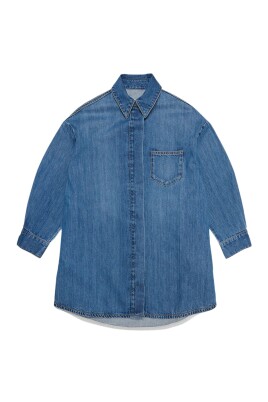 denim-skjortklanning-med-logotyptryck